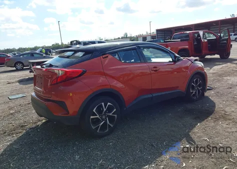 2020 Toyota C-Hr Xle z USA, uszkodzony, nr VIN NMTKHMBX0LR107584